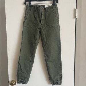 Womens "And now this "Casual Olive Cargo Pants